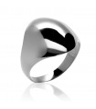 Silver Oval Seal Ring