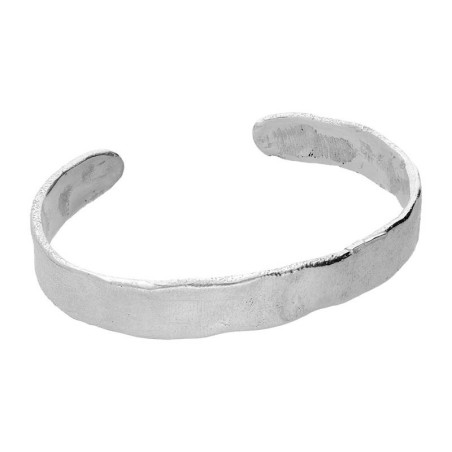 Brazalete abierto plata