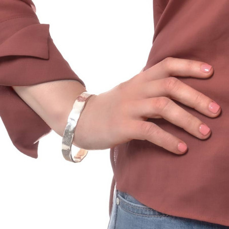 Brazalete mujer plata
