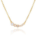 Golden shiny choker