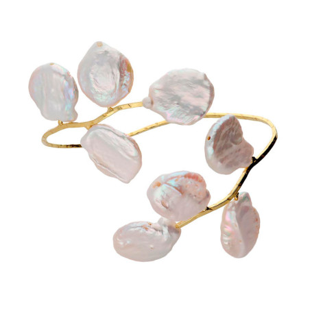 Bali baroque pearl bracelet