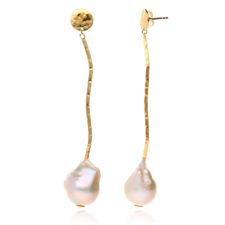 Bali Baroque Pearl Earrings