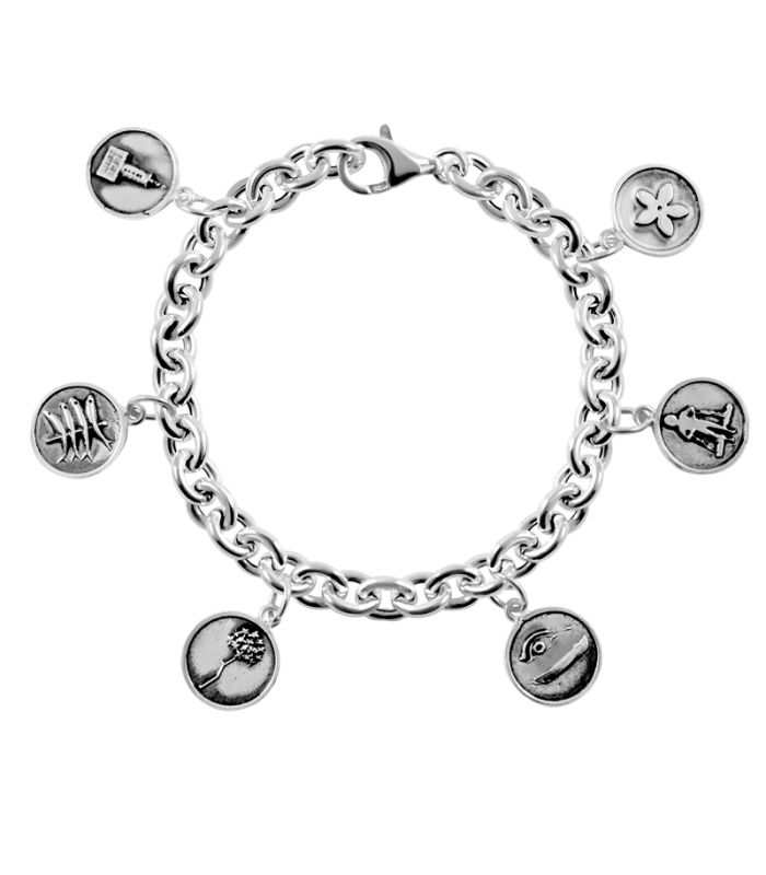 Pulsera de Malaga plata