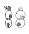 Double Orbital Hoop Earrings