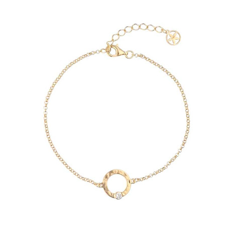 Gold Essential bracelet with circle