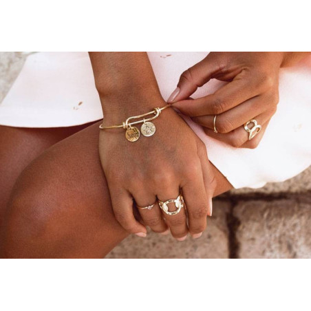 Anillo Midi Piedra Chapado – Anillos de plata – vista 2