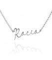Signature Name Necklace in Silver