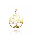 Golden Tree of Life Pendant