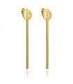 Golden Palo Cortado Earring