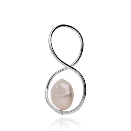 Colgante perlas odisea en plata