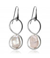 Odyssey Pearl Earrings in Silver