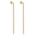 Pendientes Largos con Bolas