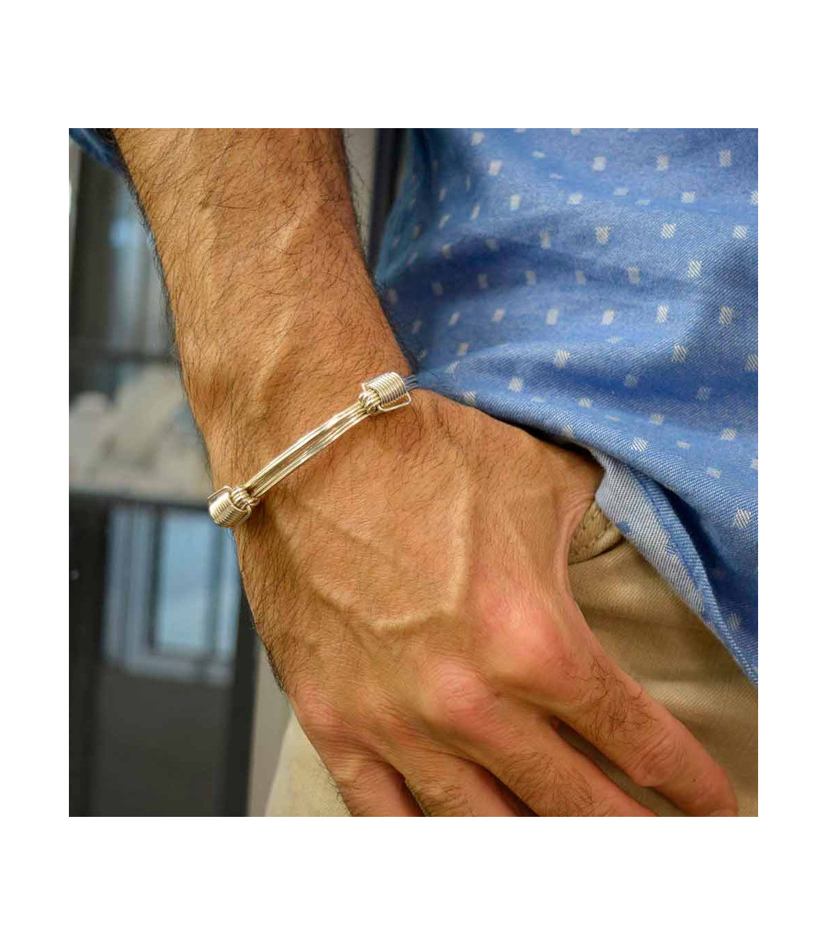 Derecho prometedor Indefinido Pulsera nudos plata para hombre y mujer | Hago