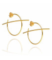Pendientes Aros Bernal Dorados