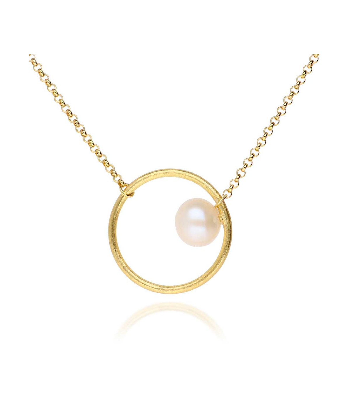 Saturn Galactic Opalite Necklace Gold