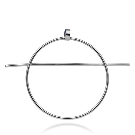 Bern circle bar pendant