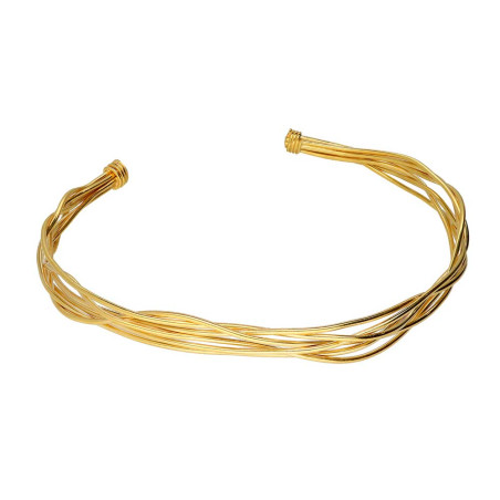 Gold choker for women