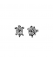 Earrings Turtle silver