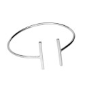 Pulsera Paralela en Plata