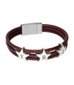 Pulsera Estrella Inicial Cubic