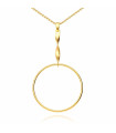 Gold Plated Twist Necklace