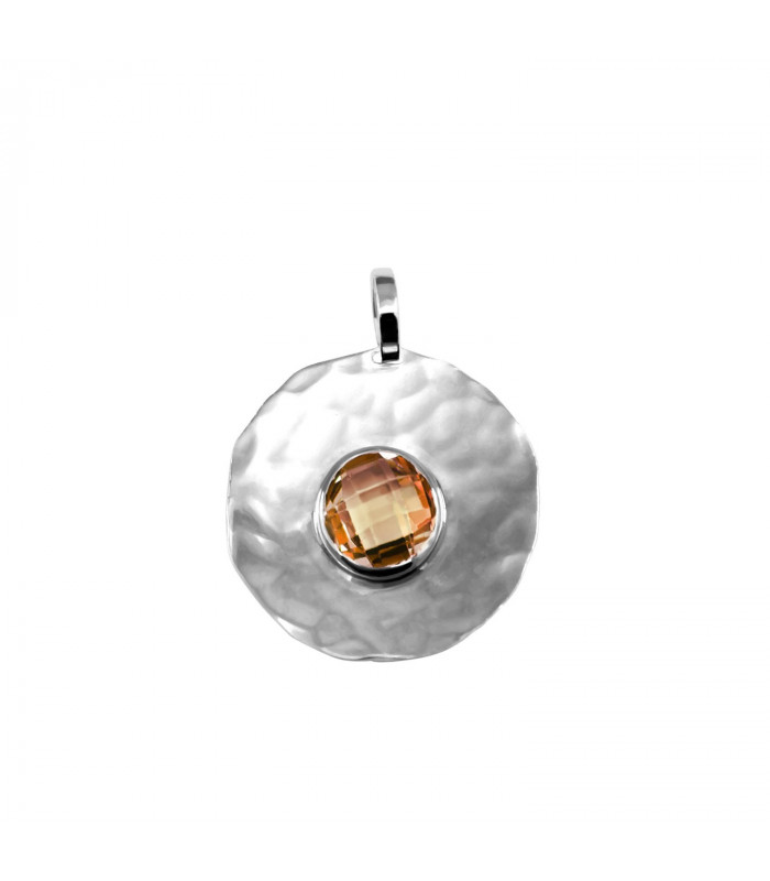 Silver pendant You and Me