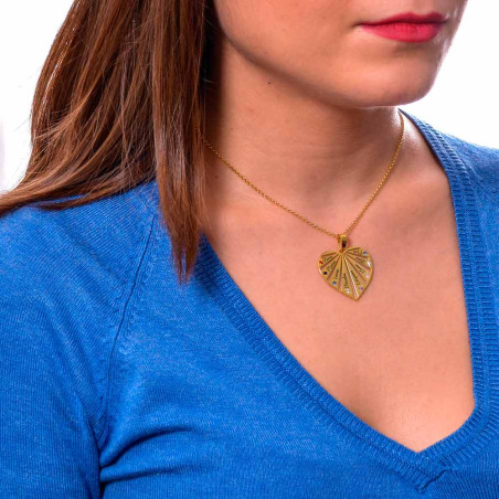 GOLDEN HEART PENDANT