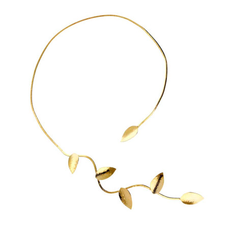 Collar de hojas madreselva