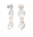 Baroque Coin Pearl Earring