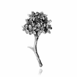 Silver brooches