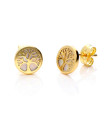 Gold Tree of Life Earrings