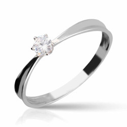 Anillo Solitario 6 Garras 3mm
