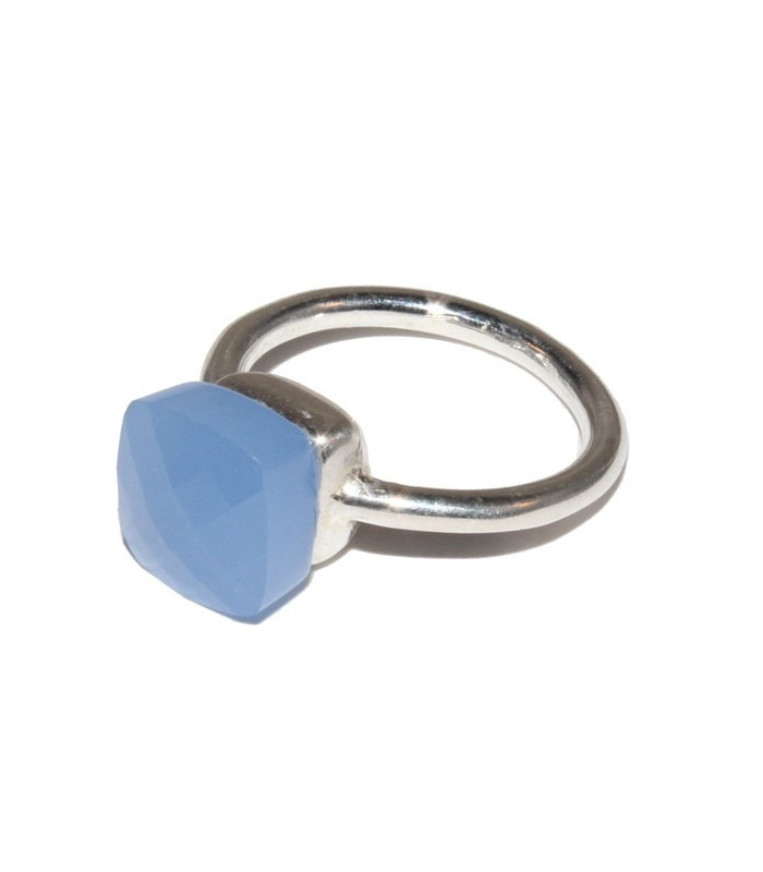 anillo plata cuarzo