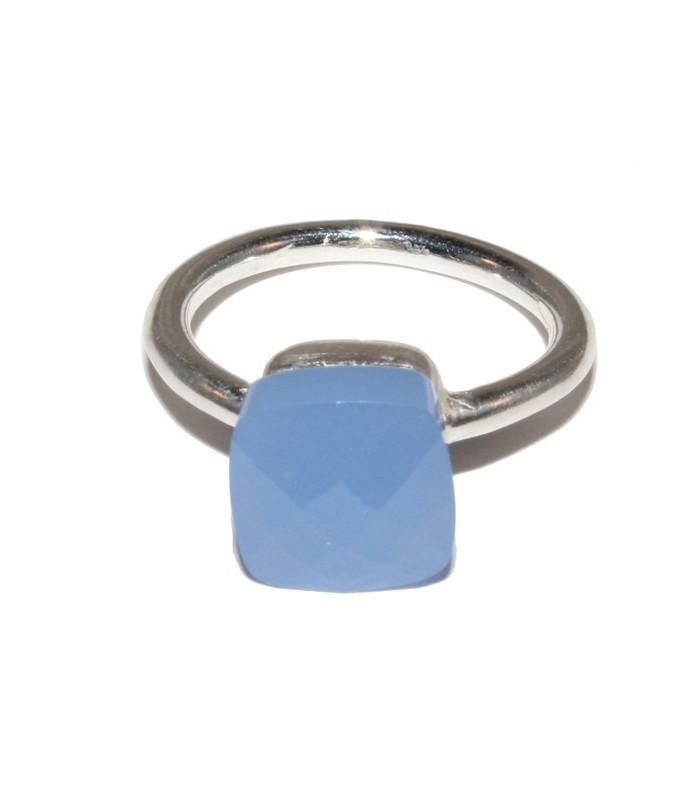 anillo plata cuarzo