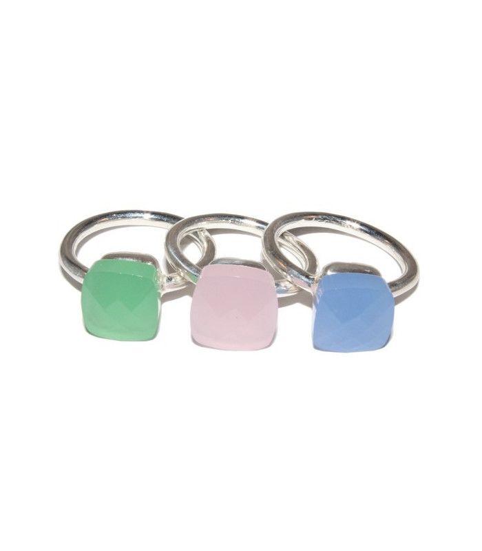 anillo plata cuarzo