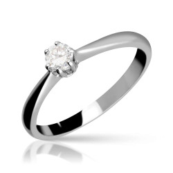 Anillo Solitario 6 Garras Diamante