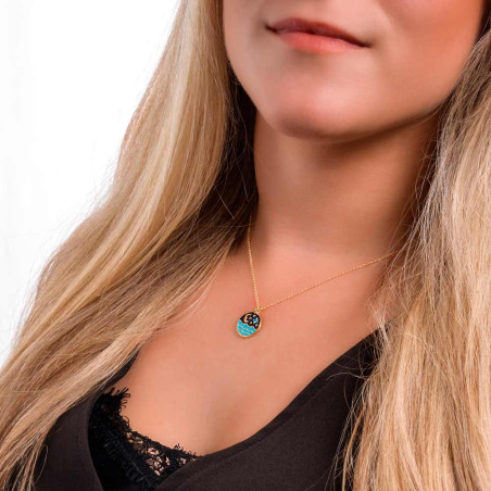 Collar Notte luna y mar