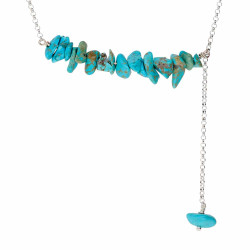 Silver Turquoise & Gemstone Necklaces | Hago