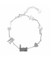 Málaga Silver Chain Bracelet