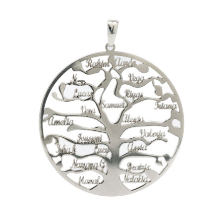 Tree of life pendant with 20 names.