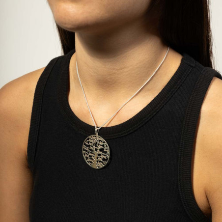 Collar árbol de la vida para mujer con 20 nombres