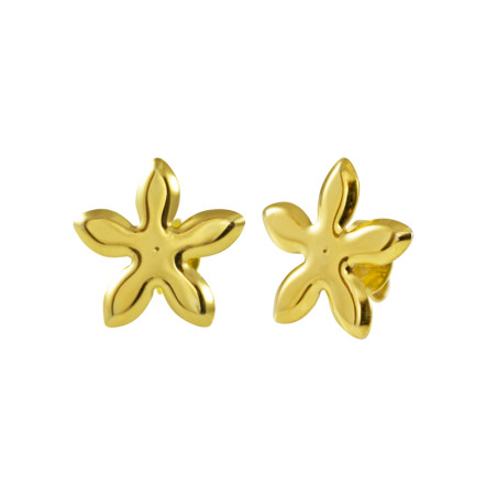 Jasmine gold bath earring