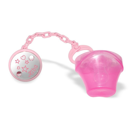 Girl name star pacifier