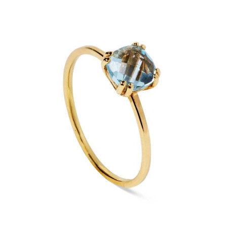Gold Topaz Ring