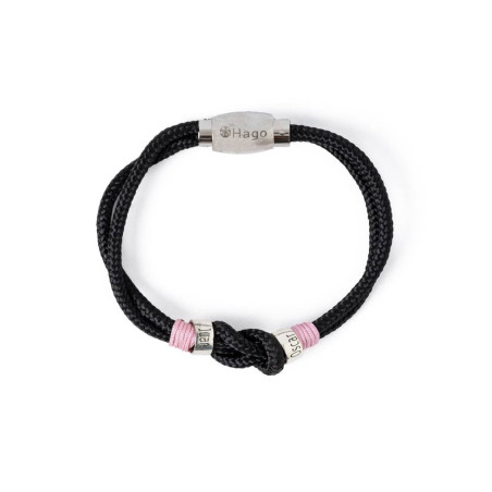 Pulsera ocho con aros personalizables