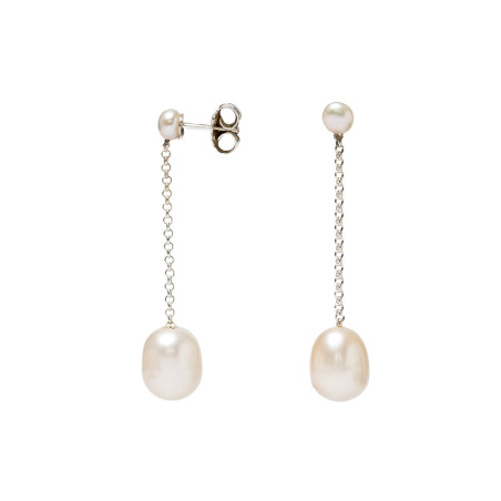 Long Pearl Tao Rolo Earrings product
