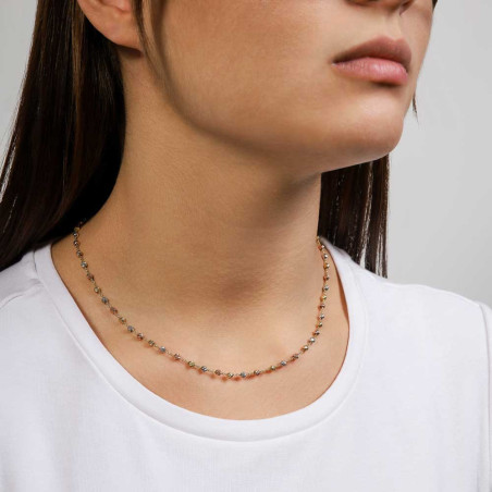 collar fino de oro de 18 quilates