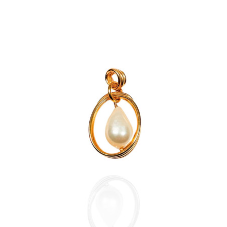 Small Golden Nebula Pendant – Silver pendants