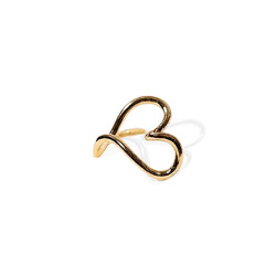 Anillo Corazón Amareta Dorado