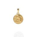 Colgante Medalla Oro Ángel